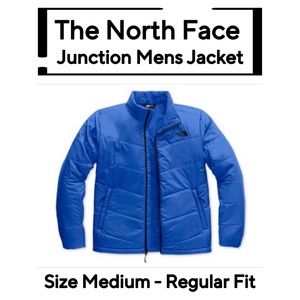 The North Face Men’s Junction Blue Jacket Medium Insulated Royal Blue